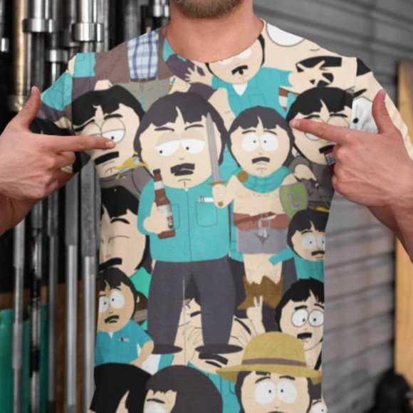 Randy Marsh Shirt -Randy Marsh All Over Print - Randy Marsh - Sublimation Shirt - Picture 1 of 2